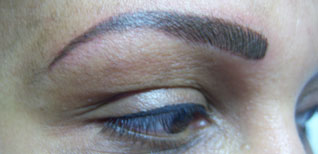 Edda Garcia Permanent Makeup Eyebrow Procedure